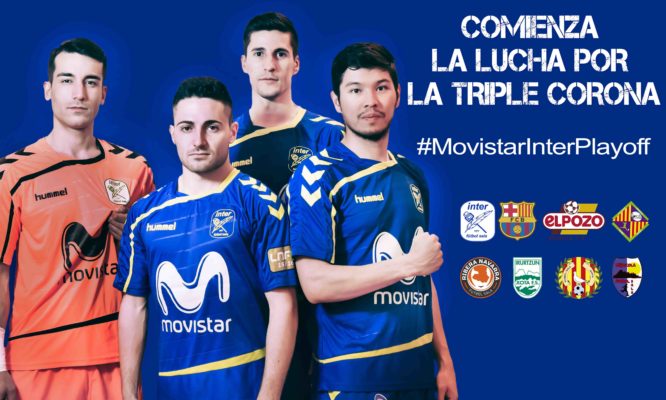 cartel movistar inter playoff