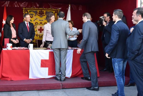 su majestad la reina sofia cruz roja movistar inter